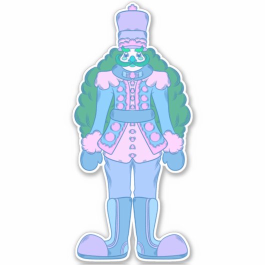 Sticker Noisette de Noël (Devant)