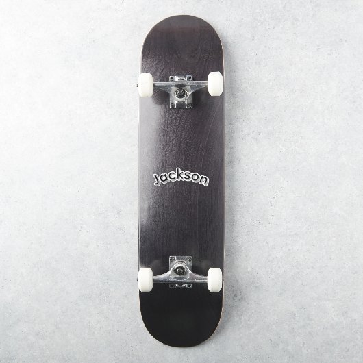 Sticker Nom de garçon Jackson, (Skateboard)