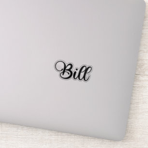 Sticker Nom de la facture - Calligraphie manuscrite