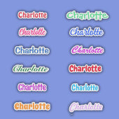 Sticker Nom de la partie favorable étanche