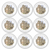 Sticker Nom de l'hôtel et photo sur la feuille de 9 autoco (Devant)