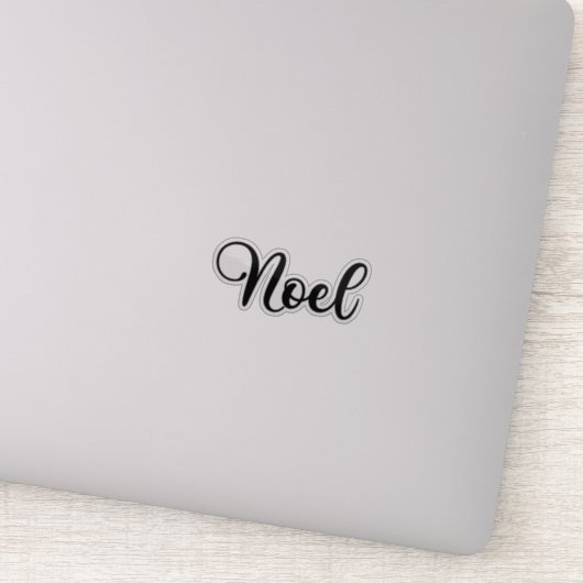 Sticker Nom du noeud - Calligraphie manuscrite (Détail)