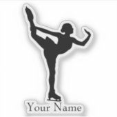 Sticker Nom du patineur (Devant)
