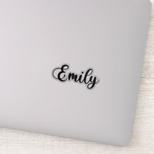 Sticker Nom Emily - Calligraphie manuscrite