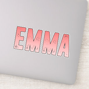 Sticker Nom Emma