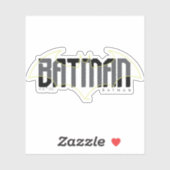 Sticker Nom Hi-Tech Graphique de Batman (Feuille)