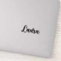 Nom Laura - Calligraphie manuscrite