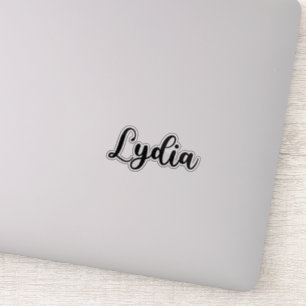 Sticker Nom Lydia - Calligraphie manuscrite
