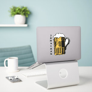 Sticker Nom personnalisé BEER