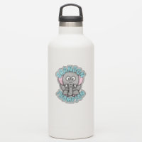 Nom personnalisé Eléphant Zoo Animal