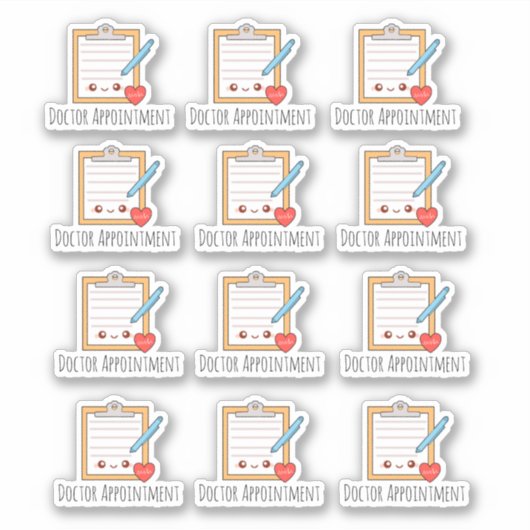 Sticker Nomination d'un médecin (Devant)