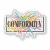 Sticker Non-Conformity (Devant)