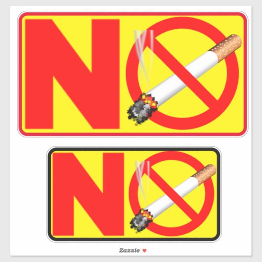 Sticker Non-Fumeur (Feuille)