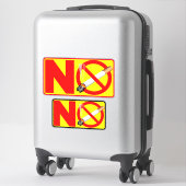 Sticker Non-Fumeur (Sur valise)