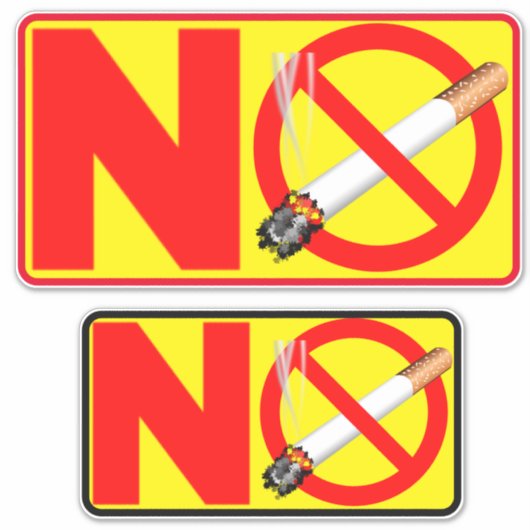 Sticker Non-Fumeur (Devant)