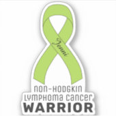 Sticker non Hodgkin Lymphoma Cancer Vinyl (Devant)