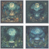 Sticker Nordic Samhain - Cauldron de sorcière (Devant)