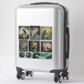 Sticker Nordic Samhain - Designs variés (Sur valise)