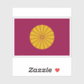 Sticker Norme impériale de l'empereur émérite (2019-aujour (Feuille)