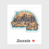 Sticker North Little Rock, Arkansas (Feuille)