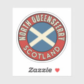 Sticker North Queensferry, Écosse (Feuille)