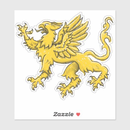 Sticker Northshield Griffin (Feuille)