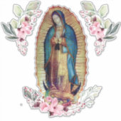 Sticker Notre-Dame de Guadalupe, Nuestra Señora de Guadalu (Devant)