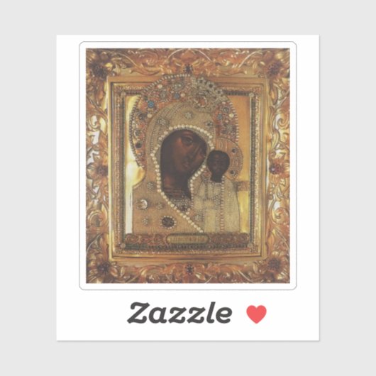 Sticker Notre-Dame de Kazan (Feuille)