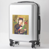 Sticker Notre-Dame du Perpétuel Secours (Sur valise)