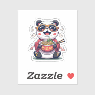 Sticker Nouilles de Panda