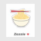 Sticker nouilles et baguettes (Feuille)