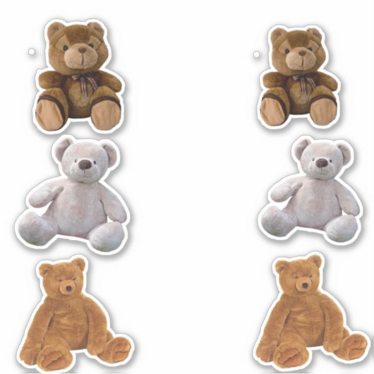 Sticker Nounours (Devant)