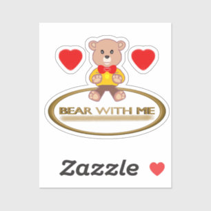 Sticker Nounours avec moi