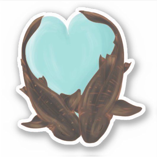 Sticker Nourriture des requins (Devant)