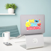 Sticker Nous Appartenons Tous À Des Étoiles (Ordinateur portable sur le bureau)