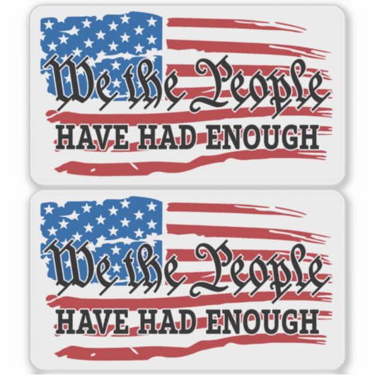 Sticker Nous Le Peuple (Devant)