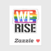 Sticker Nous nous élevons (Feuille)