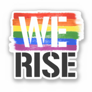 Sticker Nous nous élevons