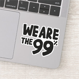 Sticker Nous sommes les 99%