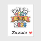 Sticker Nous sortons de la promotion 2026 (Feuille)