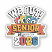 Sticker Nous sortons de la promotion 2026 (Recto)