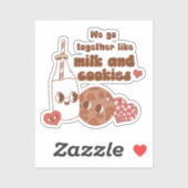 Sticker Nous unissons comme du lait et des biscuits Saint- (Feuille)