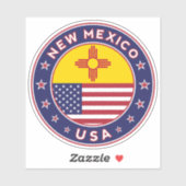 Sticker Nouveau-Mexique (Feuille)