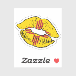 Sticker Nouveau-Mexique Nouveau Mexique Lipstick Loft Drap