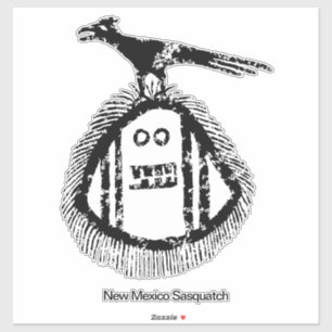 Sticker Nouveau-Mexique Sasquatch