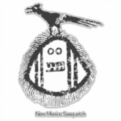 Sticker Nouveau-Mexique Sasquatch (Devant)