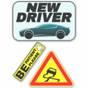 Sticker Nouveaux signes pour les élèves - S'il vous plaît 