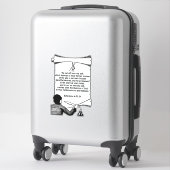 Sticker Nouvelle auto-modification Éphésiens 4:22-24 Citat (Sur valise)