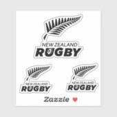 STICKER NOUVELLE-ZÉLANDE - ÉQUIPE (Feuille)