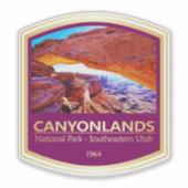 Sticker NP des Canyons (PF1) (Devant)